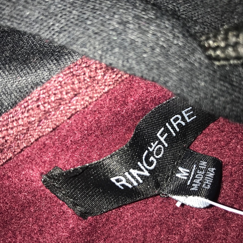 Ring of fire varsity jacket